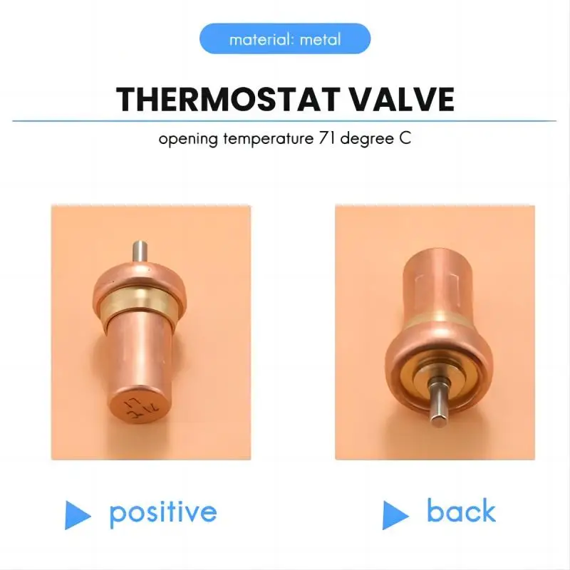 VMC Thermostat Valve Core Replacement Opening Temperature 71 Degree C