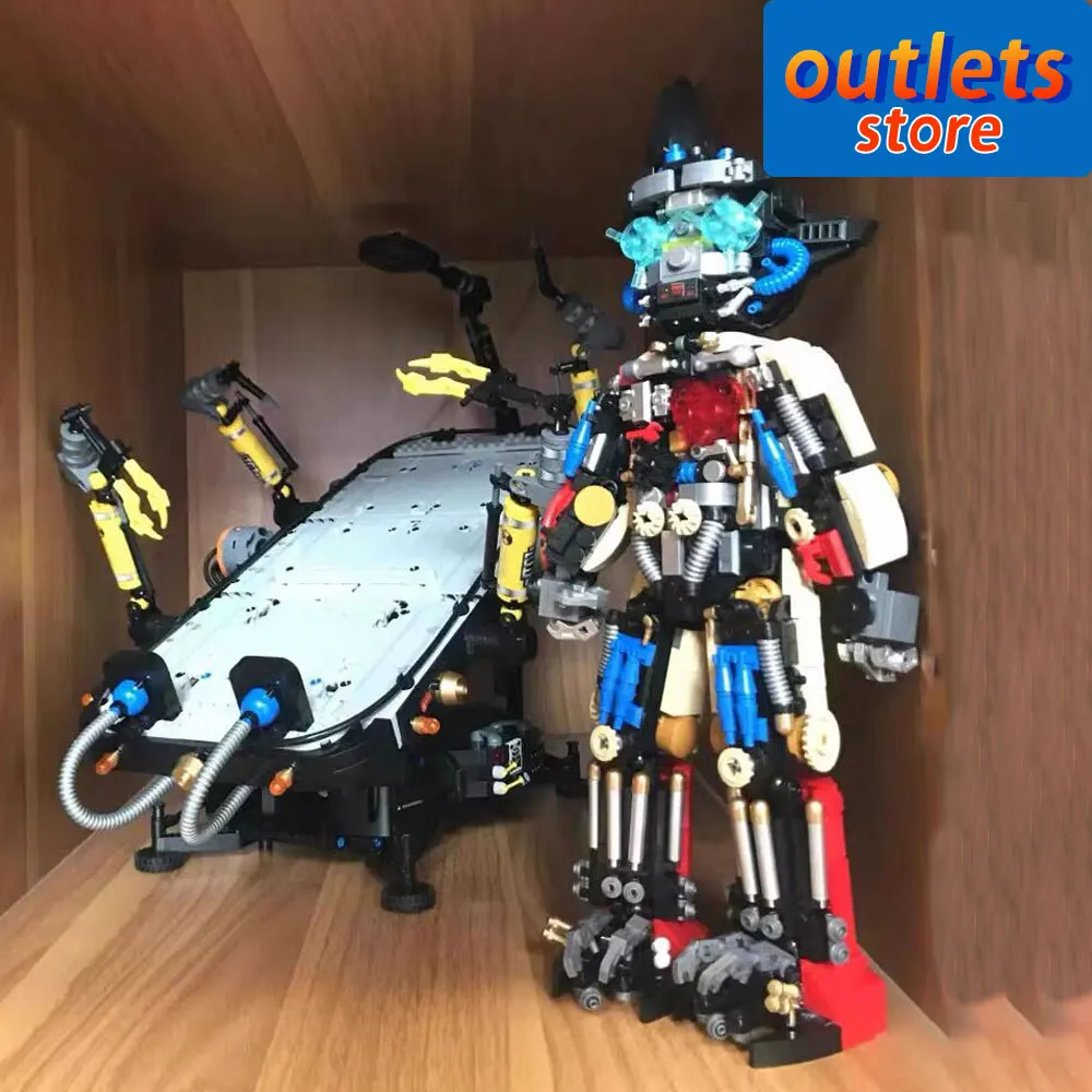 Mister Handy Multipurpose Robot 337 Pieces Building Toys Set MOC Build Gift