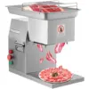 Vevor Commercial Meat Cutter Machine 1100 Lb/H 3Mm Stainless Steel With Pulley 600W Electric Food Cutting Slicer For Kitchen 1