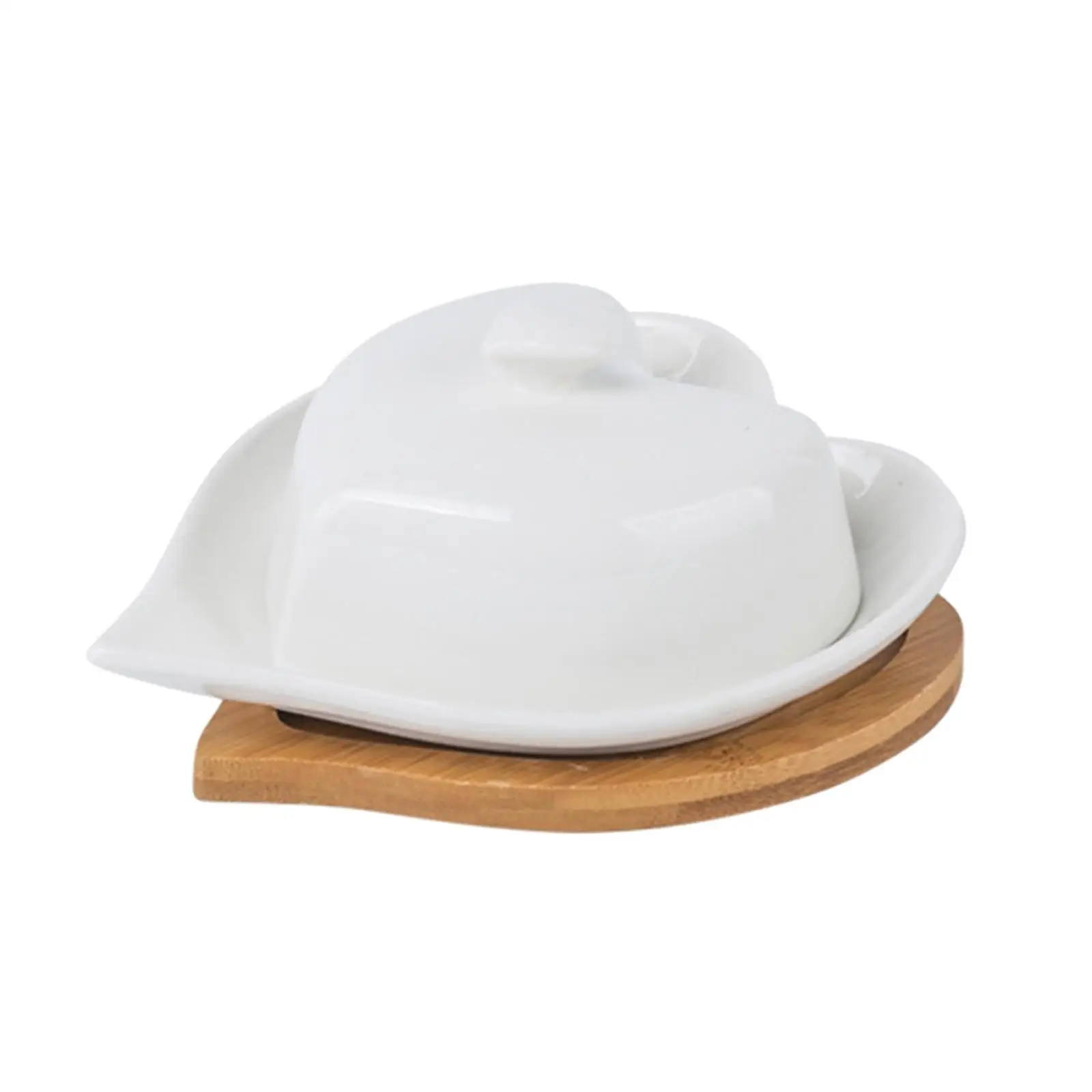 Butter Dish with Lid Butter Storage Container Reusable Tray for Celebration Home Fridge Decorations