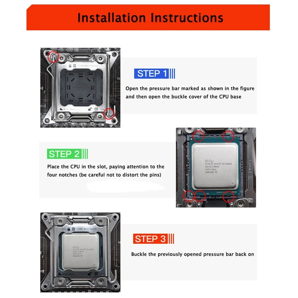 Processador de Cpu Intel Xeon e5 2470v2 e5 2470 v2 24 Ghz Dez Núcleos 20 Thread 25m 95w Lga 1356 - Imagem 3