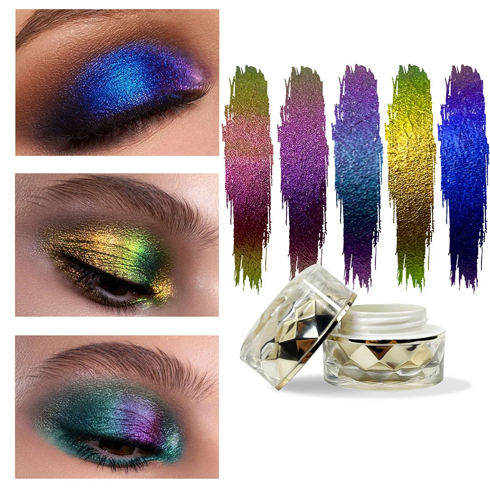 

Private Label 5 Colors Chameleon Eyeshadow Pigmented Glitter Long Lasting Easy To Wear Waterproof Eye Beauty Makeup Bulk Custom