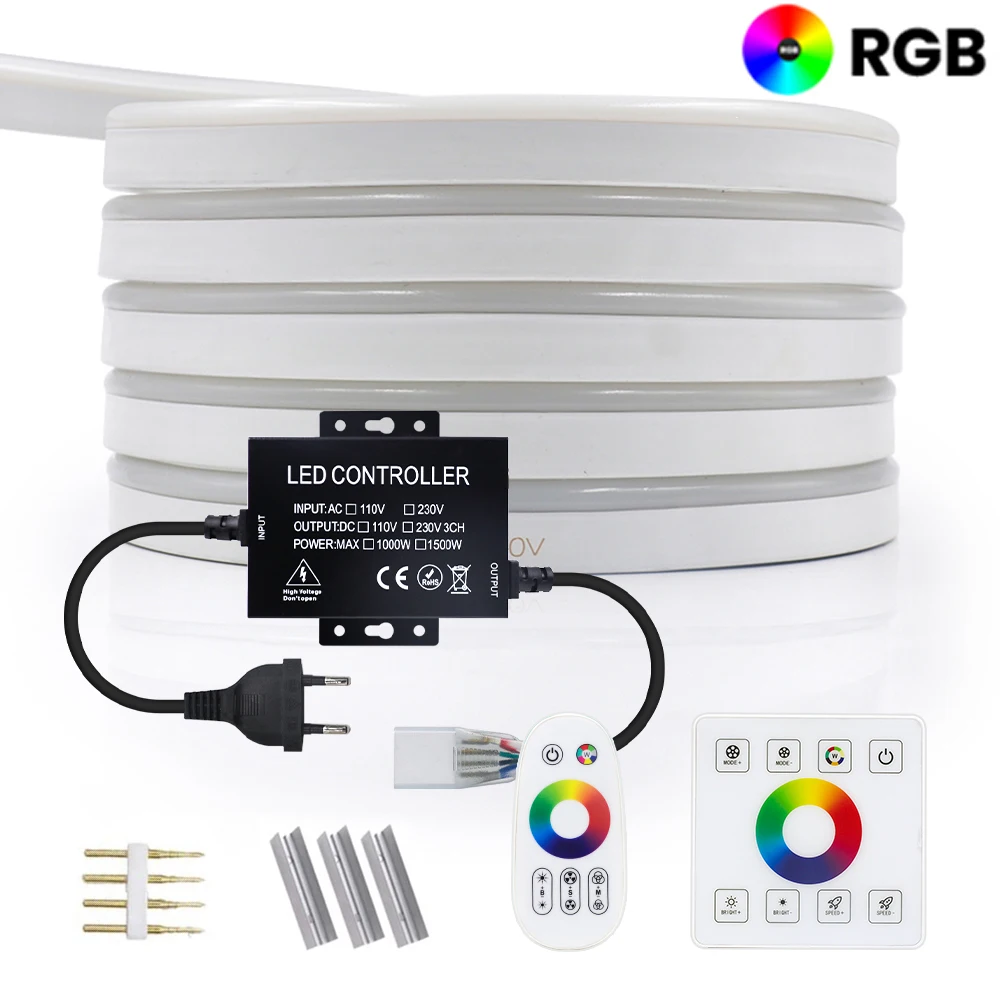 Tira de luces LED con pilas, RGB luces LED tira de luces con batería, 3  llaves, controlador