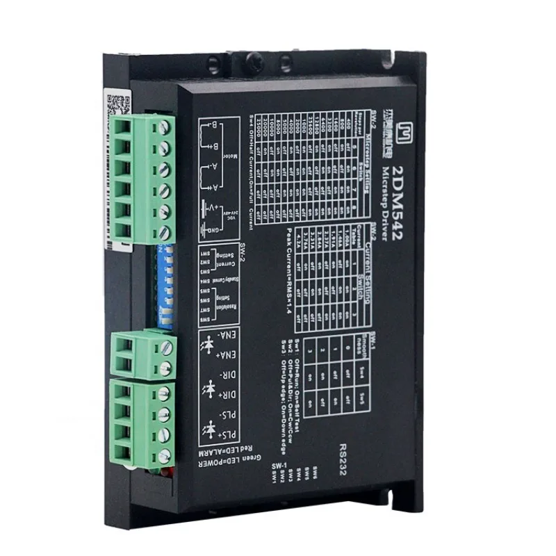 

2DM542 Low-speed Smoothly Nema23 Nema34 Stepper Motor Driver for Inkjet Printer Microstep Driver CNC