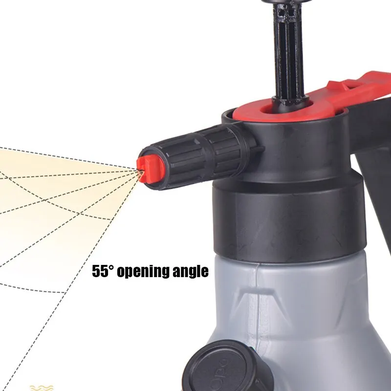 2L Foam Sprayer Car Wash Hand-held Foam Watering Can Air Pressure Sprayer Plastic Disinfection Water Bottle Car Cleaning Tools