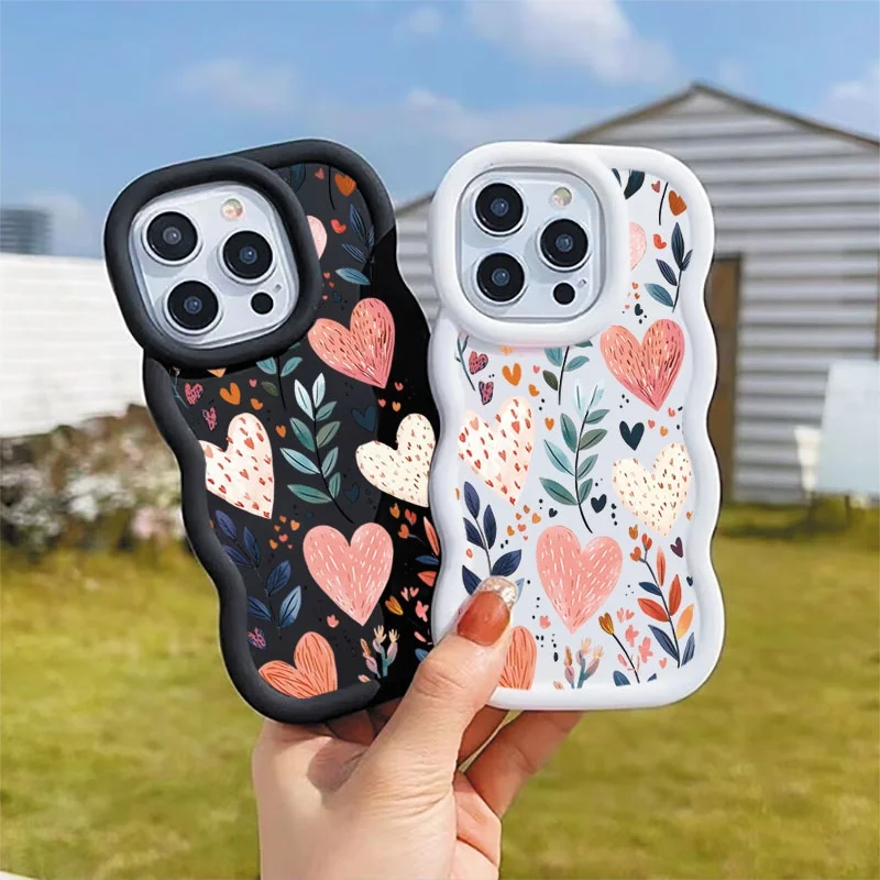 Charming Floral Soft Silicone Phone Case