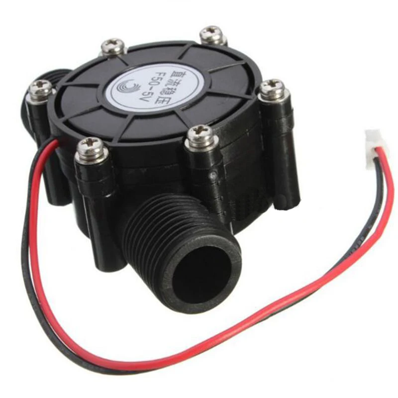 1PC 80v/12v /5V 10W DC Micro Hydro Generator Tap Water Flow Hydraulic DIY 1/2 Inch Alternative Energy Generators hydroelectric generator