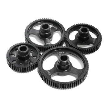 Acciaio 48P 48T 55T 62T 70T Spur Gear Trasmissione Gear per TRAXXAS 1/10 4-Tec 2.0 3.0 RC Auto Parti di Aggiornamento Accessori