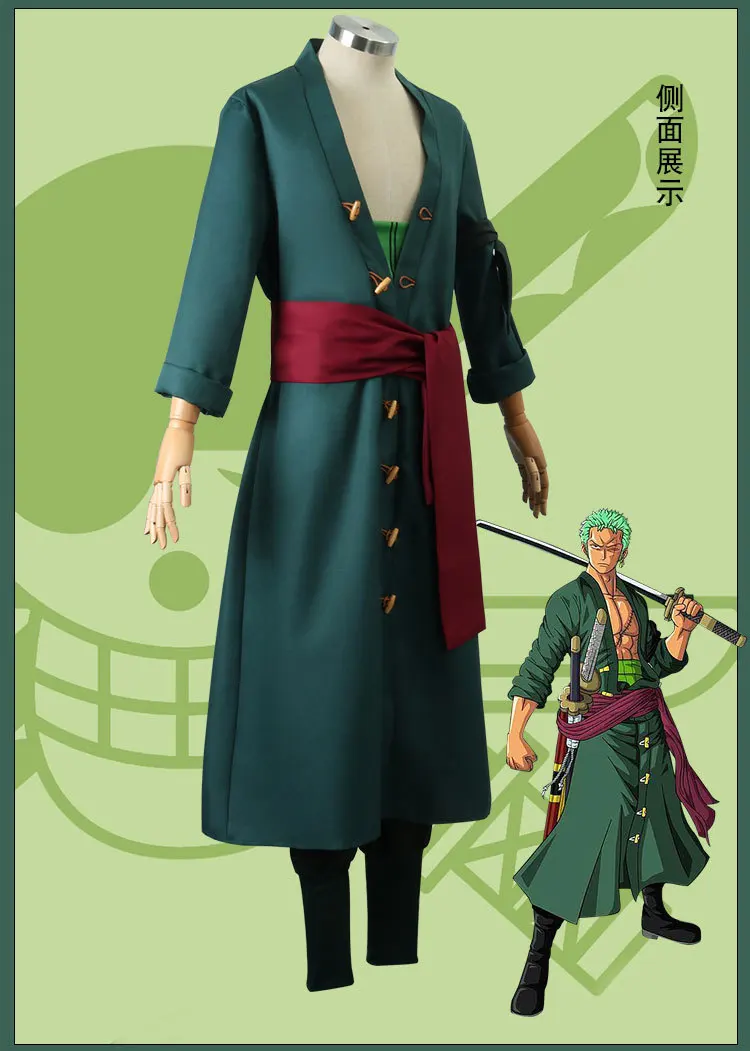 Wano Country-Inspired Traditional Japanese Kimono and Yukata Costume Set (Unofficial)