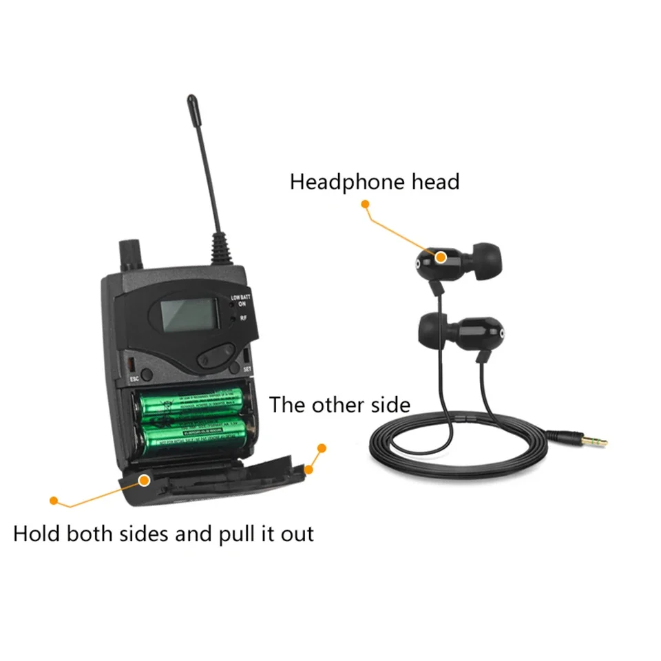 SOMLIMI 무선 무대 리턴 인이어 모니터, 무선 시스템, ew300, iem g3 송신기, 전문 성능