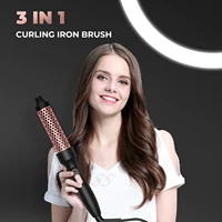 Brosse Thermique Double PTC Metropolitan, Fer à Friser, Anti-Brûlure, Ronde, 32mm, Bigoudi, Chaud, Volumisant, Styler 6