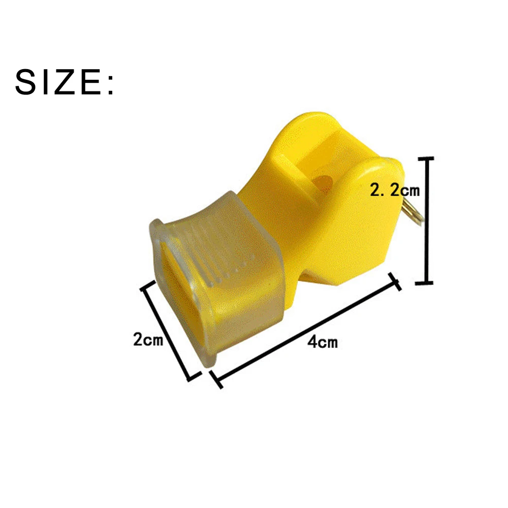 Portable Sport Whistle with Rope Loud Crisp Sound Whistle Safe Multifunctinal for Sports Referee Football Basketball Sport 1pc