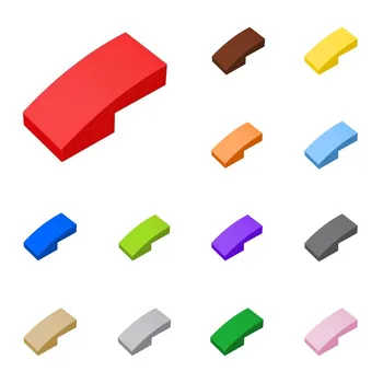 50pcs 11477 Slope Curved 2 x 1 Bricks Collections Bulk Modular GBC Toys For Technical MOC Set 1Pcs Gifts Buildings Blocks 1