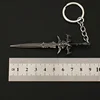 9cm World of Warcraft Frostmourne Weapon Keychains Alloy Swords Karambit  Model Peripheral Butterfly Knife Melee Gift Toys Game 5