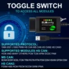 For Ford FORscan USB OBD2 ELM327 V1.5 with Switch CH340 PIC18F25K80 Chip Forscan FoCCCus HS CAN And MS CAN Car Diagnostic Tool 4
