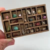 1:12 Miniature Trinket Shelf Miniature Crystal Shelf Dollhouse Miniature Decor Printers Tray Miniature Durable Easy Install 6