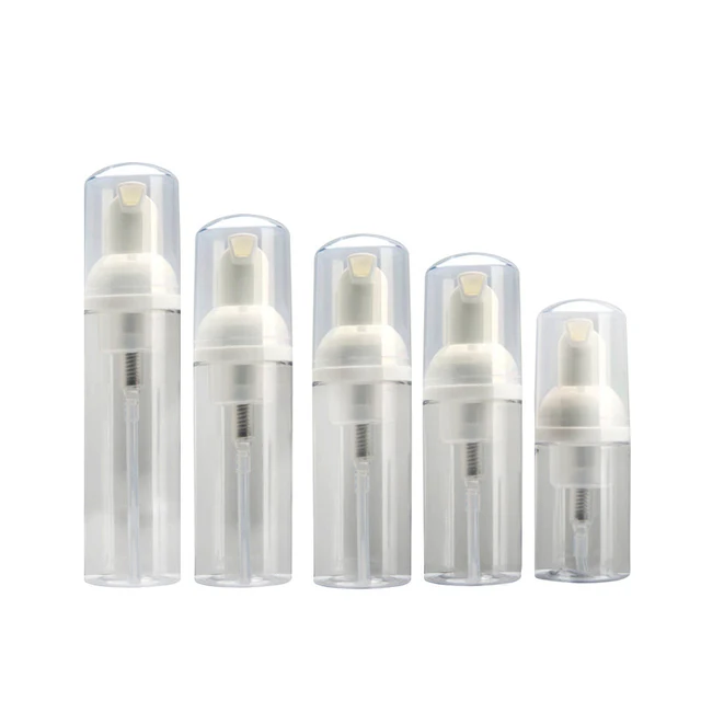 2 Bottiglie Schiuma Viaggio 150ml - Dispenser Ricaricabile Per Shampoo, Bagnoschiuma E Detergenti - Foto 4