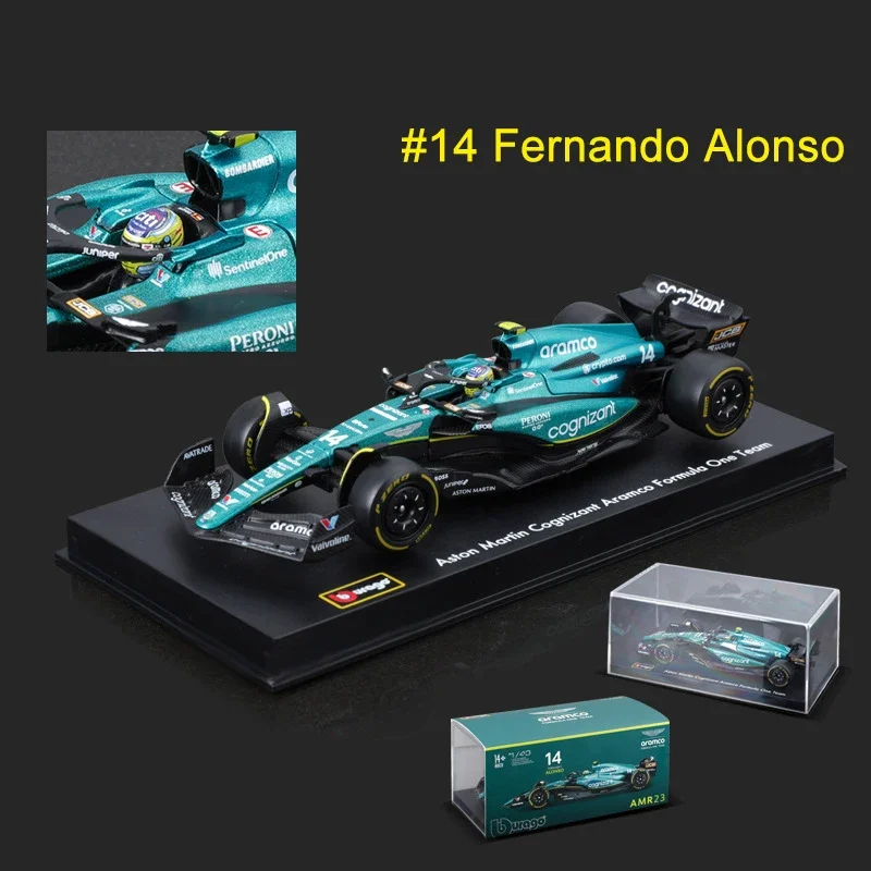 Bburago 1:43 W15 2024 44 Hamilton Mercedes-Amg Petronas F1 Team 63 Russell Alloy Die Cast Cars Model Toys W14 2023 5