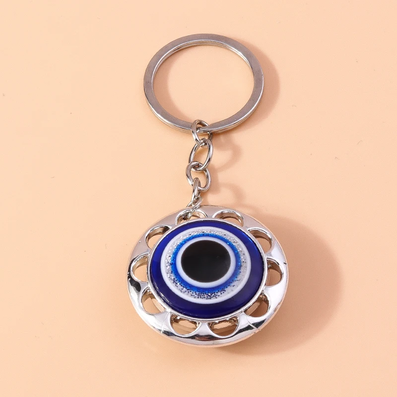 Niedlicher Böser-Blick-Schlüsselanhänger für Autoschlüssel, Damen und Herren Handtaschenanhänger, Schlüsselringe, Accessoires, DIY Schmuckgeschenke