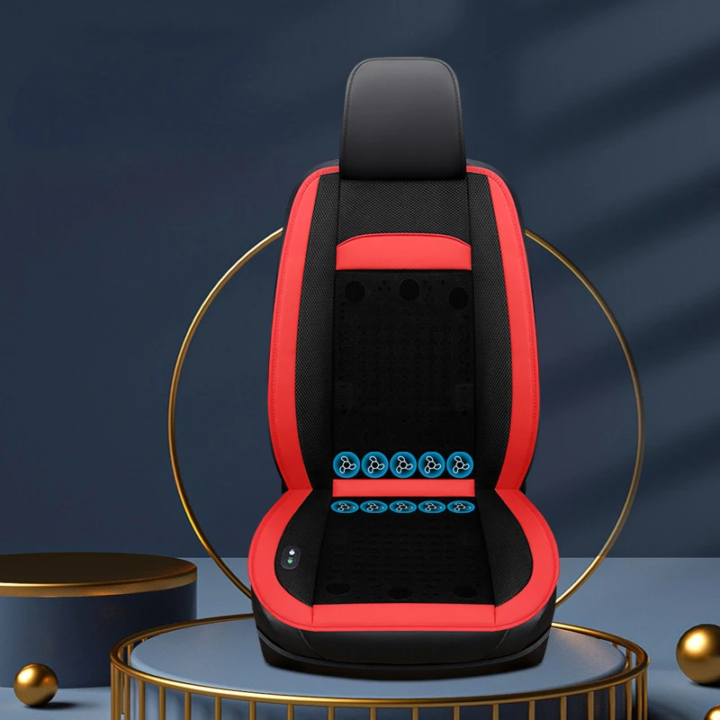 Buy 12v Polyester Cooling Cushion Car Seat, Adult Car Seat Booster  Ventilater Cushion,car Breathable Seat Cushion Brushless With Fan from  Dongyang Shuanglong Auto Accessories Co., Ltd., China