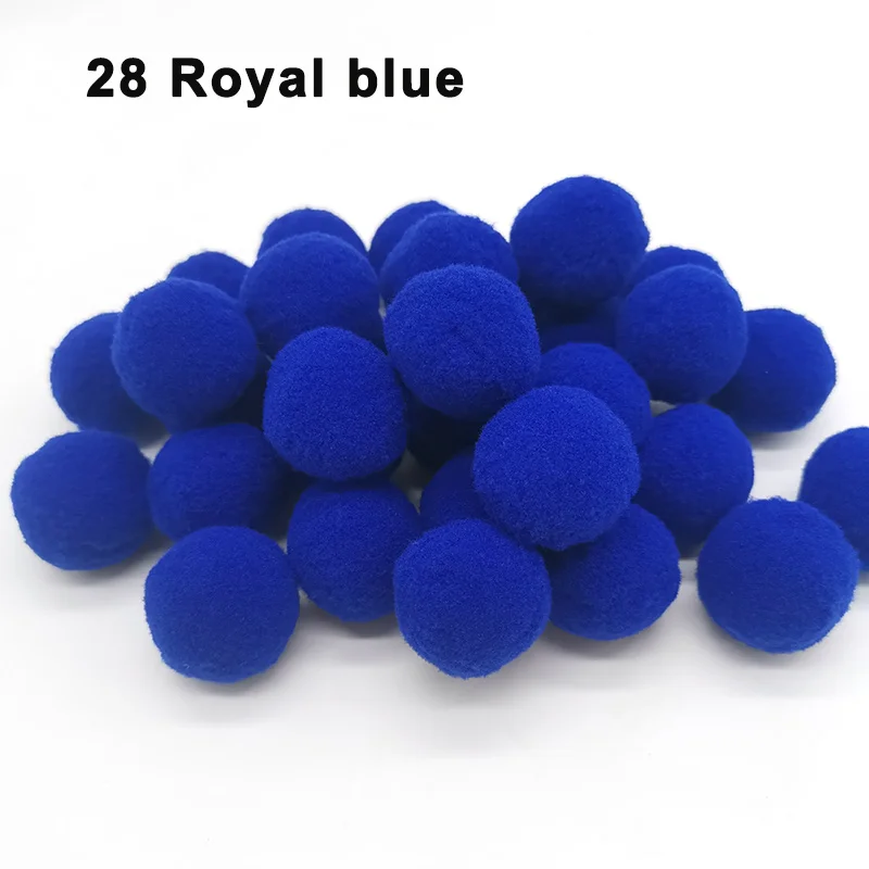 Colorful Fluffy Pom Pom Balls