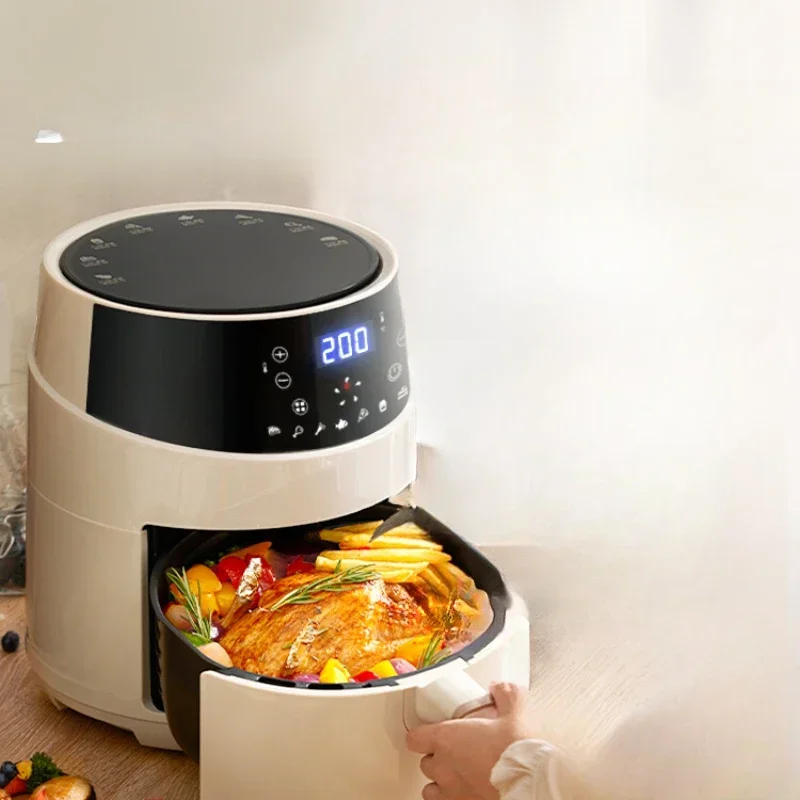 

Little Bear Air Fry Pan Home New Large Capacity Electric Oven Integrated Multifunctional Intelligent Oil Free Air Electric Fry