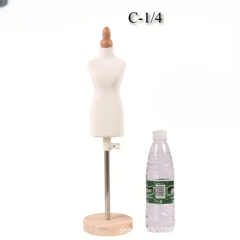 Busto Cucito Con Base Legno Panv Forma Dell'Abito Da Donna, Manichino