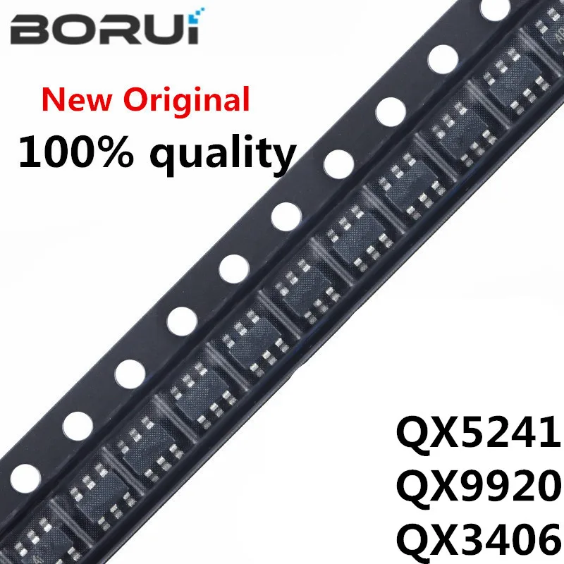 

10 шт. QX5241 SOT23-6 5241 QX5241A SOT-23 5241 SOT QX3406 QX3406AL QX9920 9920