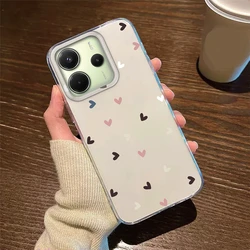 Shockproof Transparent Leopard Print Phone Case with Camera Protection for Note 15 Pro Plus (Aixin42)