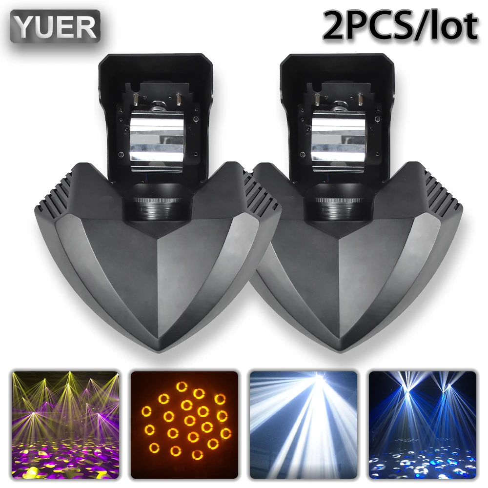 

2Pcs/lot 180W 2R Guide Roller Light Beam Wash Scanning Projector DMX DJ Disco Party Club Performance Bar Show Stage Effect YUER