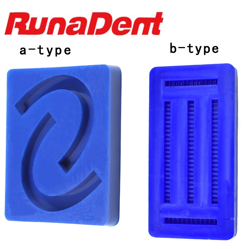 

Denture Module Rubber Wax Occlusion Rim Model Dental Model Base Dental Lab Wax Teeth Module Dental Supplies