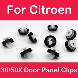 30/50Pcs Anti Rattle Door Card Interior Panel Trim Clips For Citroen Berlingo Box Body/MPV Multispace Fastener Bumper Lining