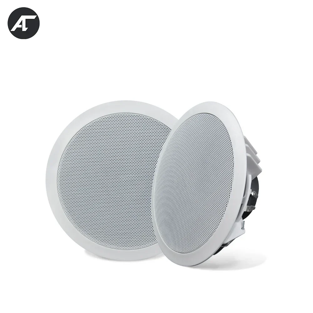 

6.5 inch Ceiling Recessed Speaker 12W Wall Loudspeaker surround Stereo Sound Home Theater Sound System for Living Room Music