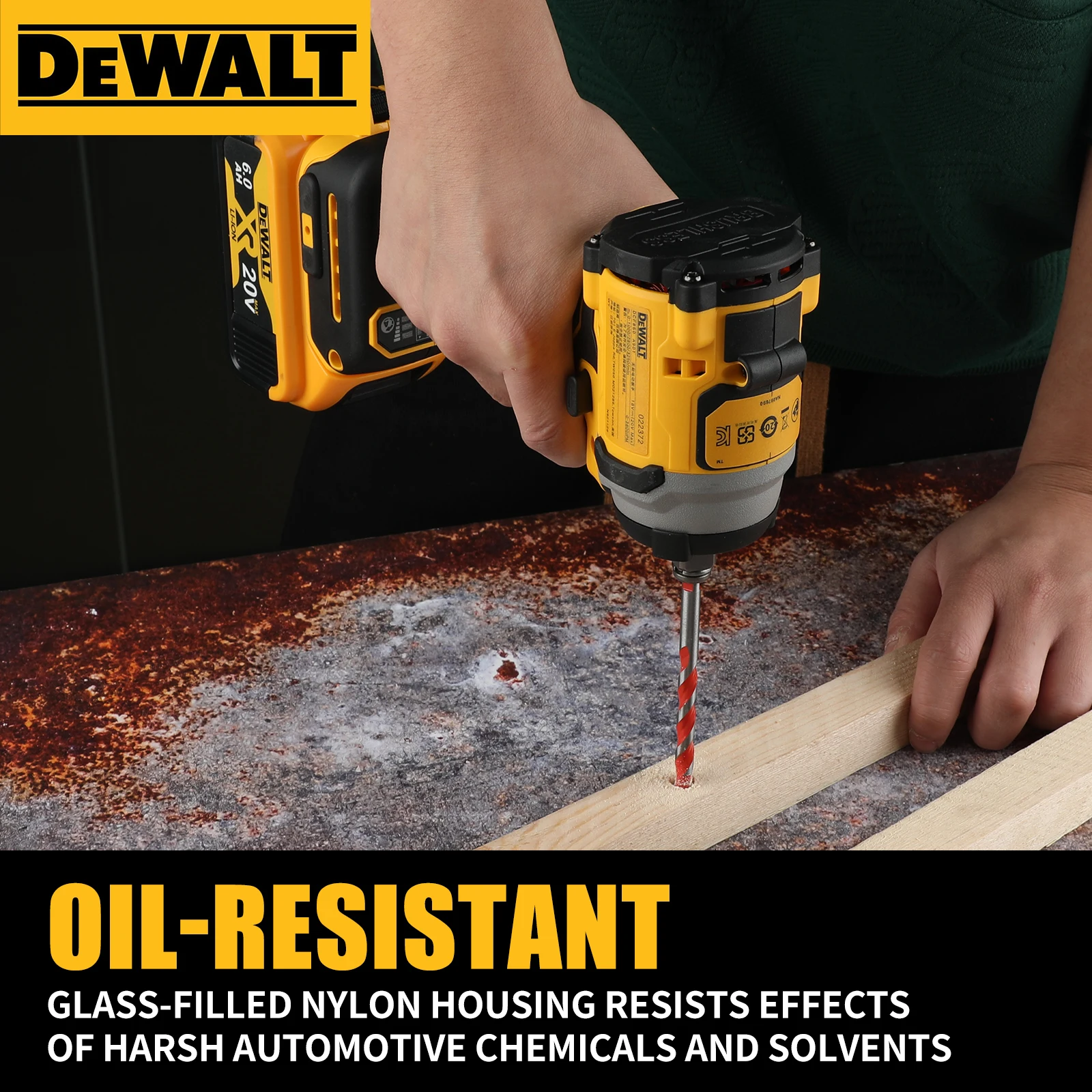 DEWALT DCD805 Brushless Impact Drill Cordless Electric Screwdriver Multi-Function Hand Drill 20V Power Tools