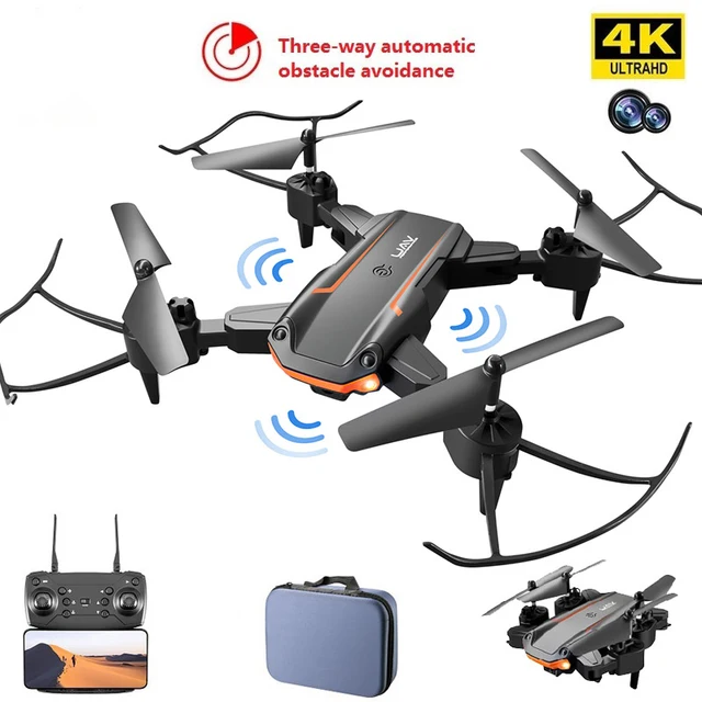 Salange KY603 Mini Drone 4K HD Camera Three-way Infrared Obstacle Avoidance Altitude Hold Mode Foldable RC Quadcopter Boy Gifts 1