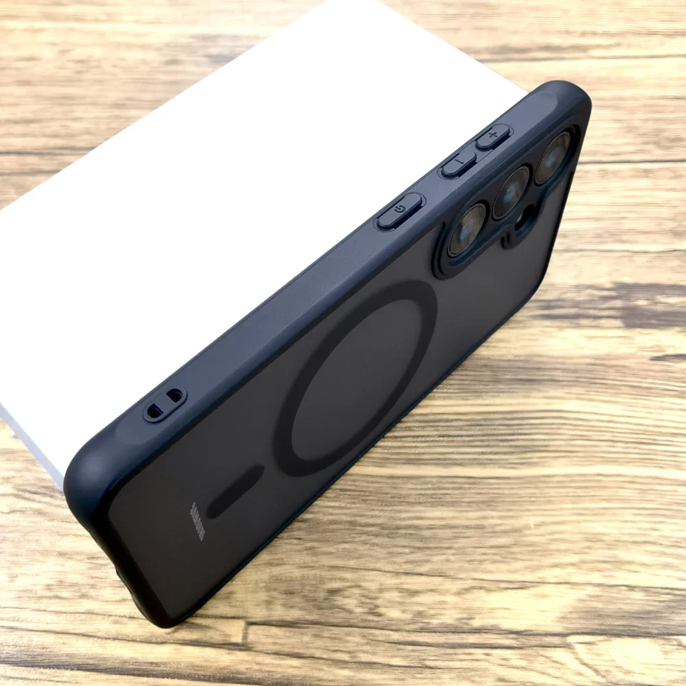 Luxury Matte Anti-Fingerprint Magsafe Wireless Charging Case