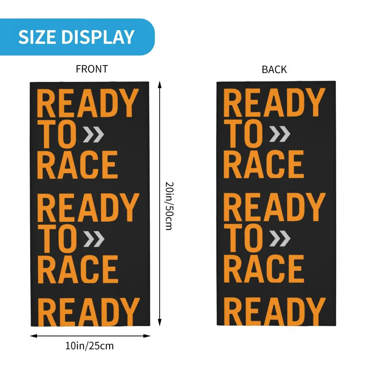 Рисунок 6 - Классическая бандана Ready To Race