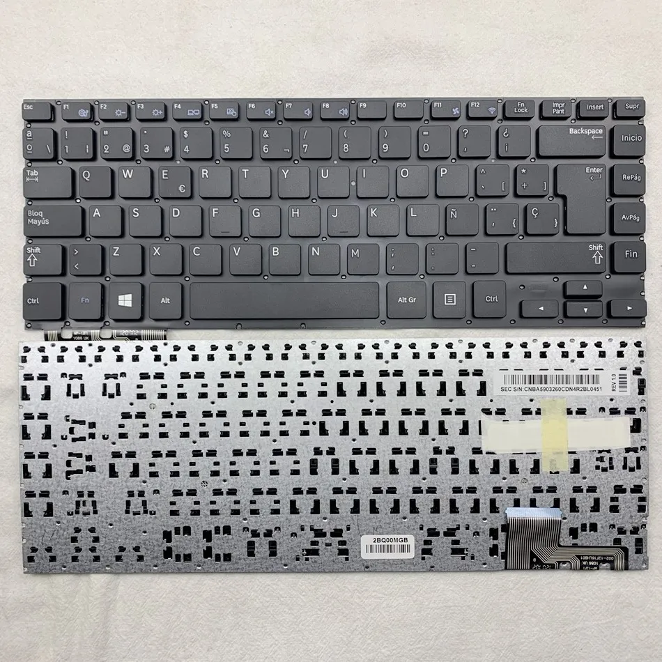 Spanish Laptop Keyboard For SAMSUNG NP530U4B NP530U4C NP535U4C NP530U4BI 530U4 NP530U4 530U4B 530U4C 530U4BI 535U4C 535U4B SP