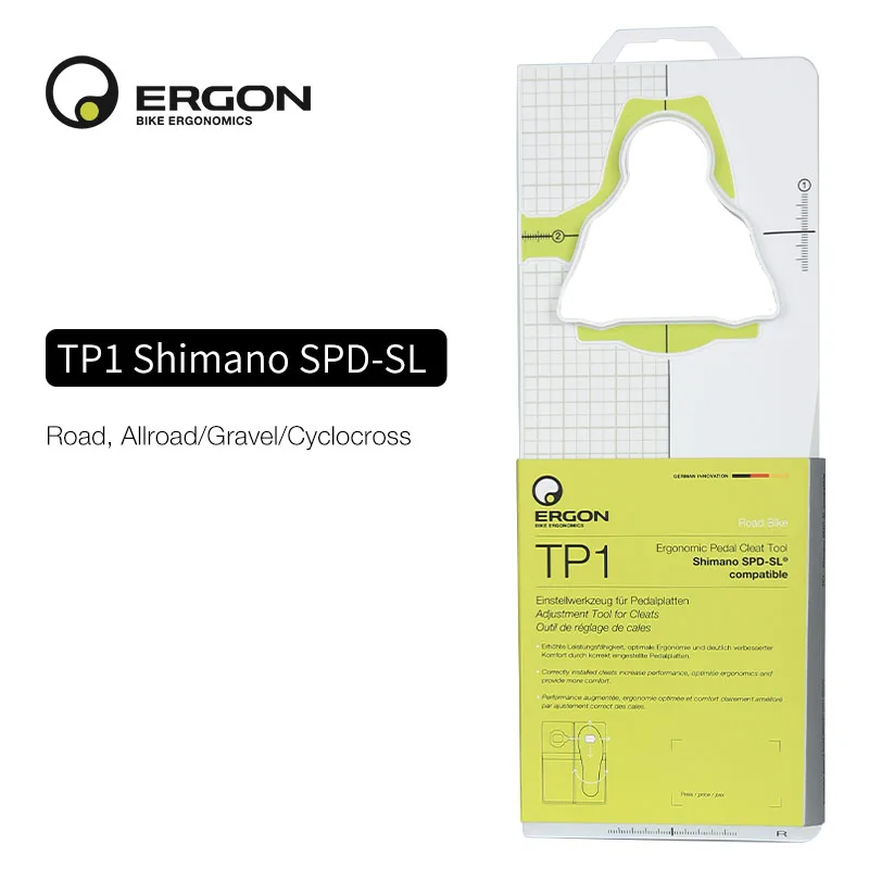 Ergon TP1 MTB Road Bike Kit Regolazione Cleat Ergon TP1 Per Pedali