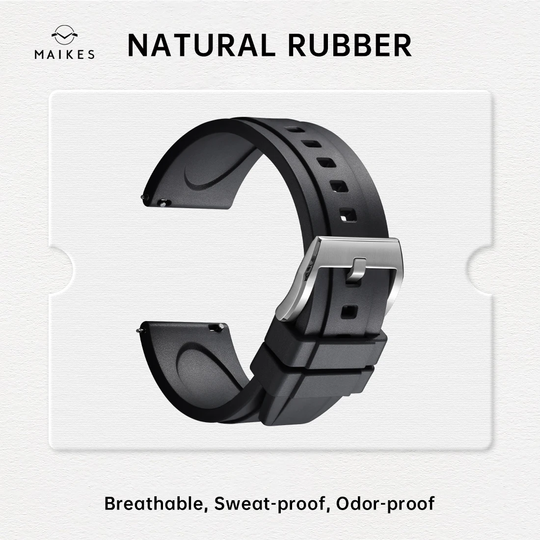 Versatile Quick Release Rubber Watch Strap - Premium Smart Watch Band Accessory