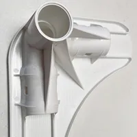 รองรับมุมโครงสระว่ายน้ํา เปลี่ยนขนาดกะทัดรัด ติดตั้งง่ายแบบพกพาสําหรับสระน้ําพื้นดิน สระโครงโลหะ 3