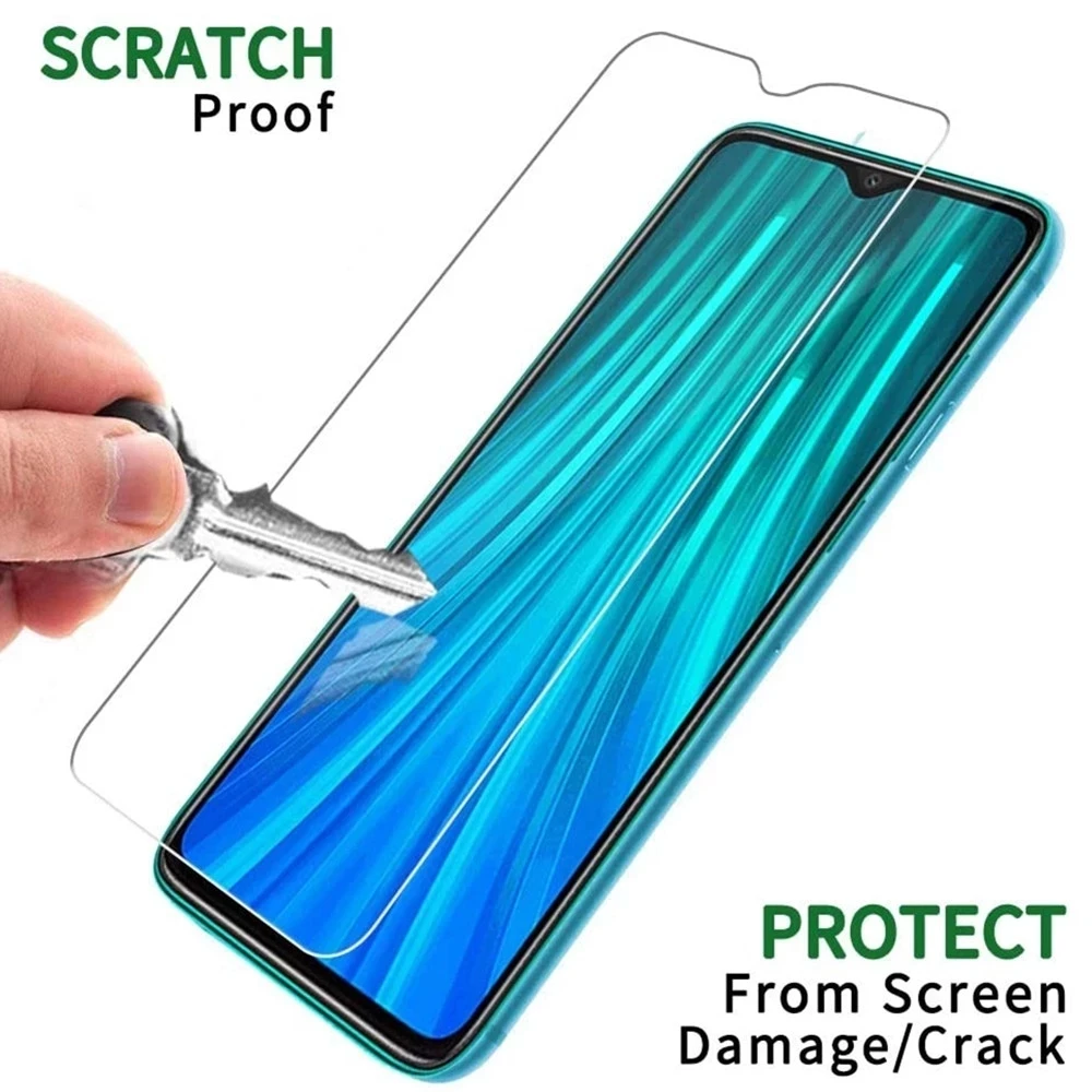 3Pcs Tempered Glass For Xiaomi Redmi Note 7 12 11s Mi 9 11i 11 Lite 5G 12T 10T 11T Screen Protector Poco F3 X3  X5 F5 10 Pro SE