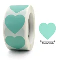 Heart-Light green