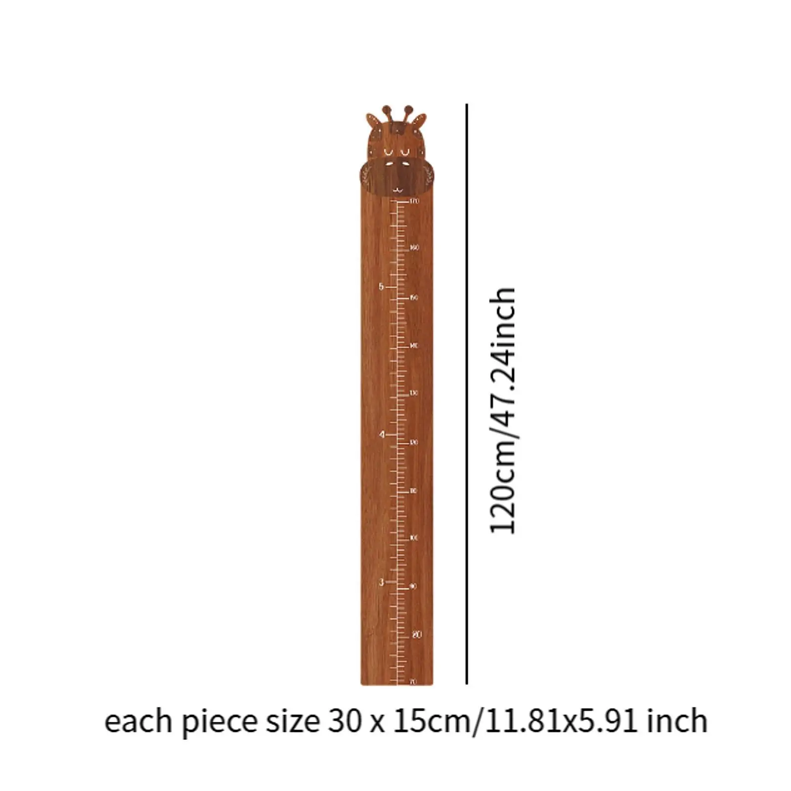 Height Growth Chart Decorative Wall Height Measurement for Kids Baby Growing