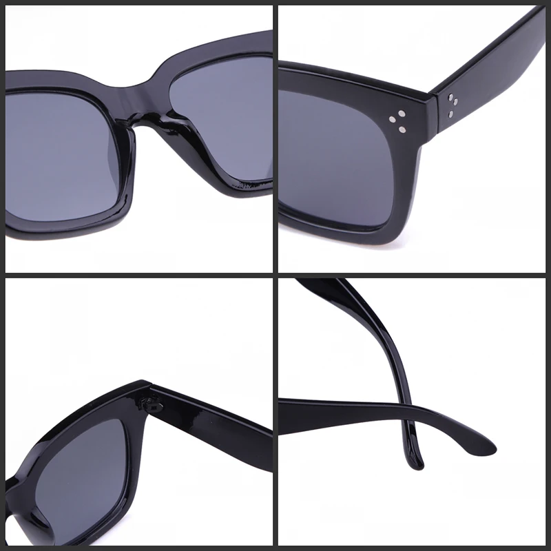 SORVINO Vintage Bing Rahmen Quadratische Sonnenbrille Frauen Männer Retro Marke Designer Nieten Shades Damen Sonnenbrille für Outdoor – Detail 31