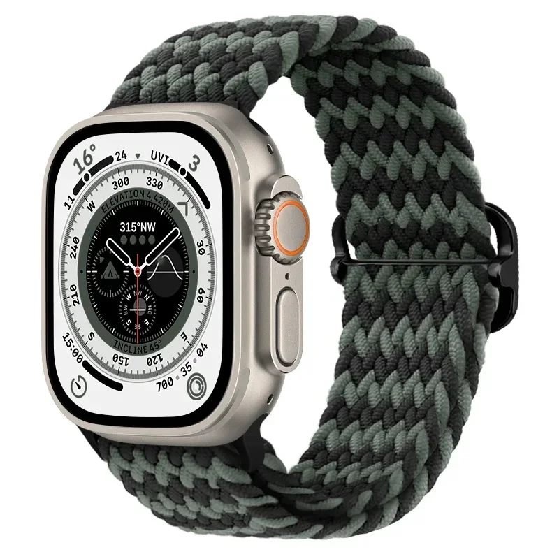 Adjustable Nylon Strap for Smartwatch - Versatile & Stylish Bracelet Band