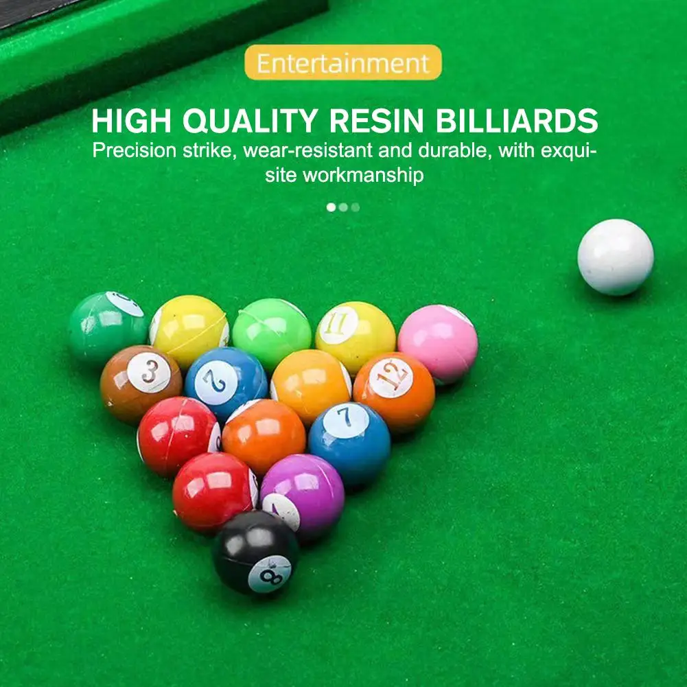 Children's Pool Table Home Mini Snooker Parent-Child Interactive Desktop Billiards Snooker Game Kids Toys Gifts Mini Pool Table