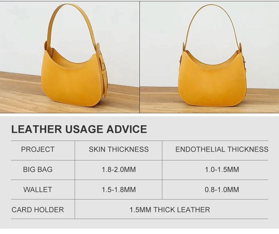 Ladies Underarm Bag One Shoulder Bag Handbag Acrylic Template Leather Pattern DIY Leather Craft Pattern With Hole Template Sewin