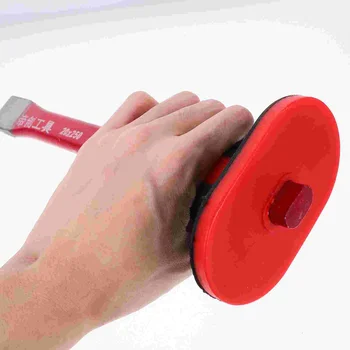 Heavy Duty Flat Chisel with Hand Guard Air Carving Tools Chrome Vanadium Steel 4