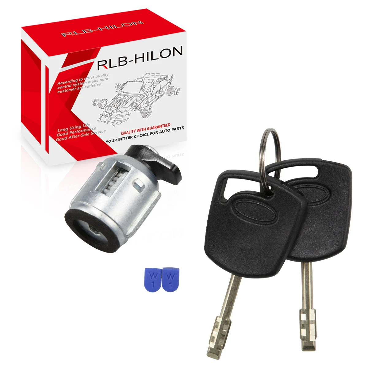 FuelDoorLockCylinderwith2KeysforFordTransitConnect20022012